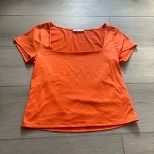 Orange Women's Top